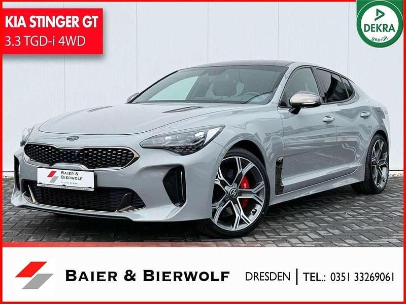Ceramic silver Gebraucht 2018 Kia Stinger Coupé | 29.990 € (Fairer Preis) - Bild 1/4