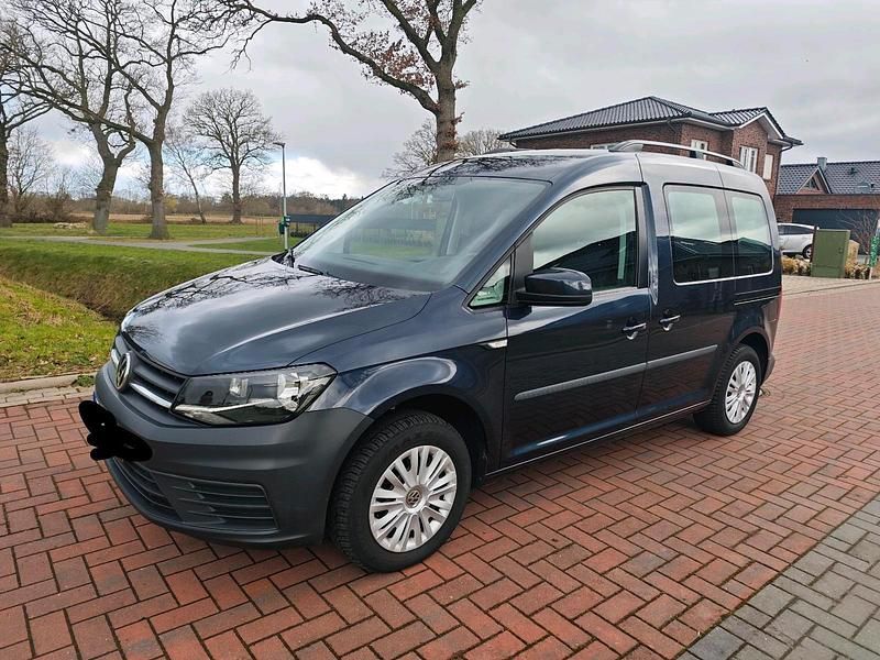 Gebraucht VW Caddy Trendline 75 PS (55 kW) 2016 Blau Van / Kleinbus