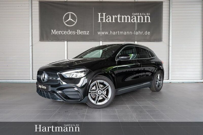 Schwarz Gebraucht 2024 Mercedes GLA220 AMG line SUV | 44.750 € (Superpreis) - Bild 1/4