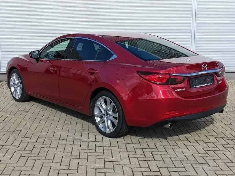 Gebraucht Mazda 6 Sports-Line 175 PS (128 kW) 2013 Rubinrot metallic (metallic) Limousine