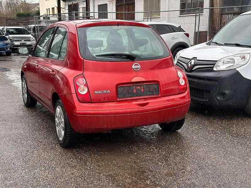 Gebraucht Nissan Micra 88 PS (64 kW) 2009 Rot Kleinwagen