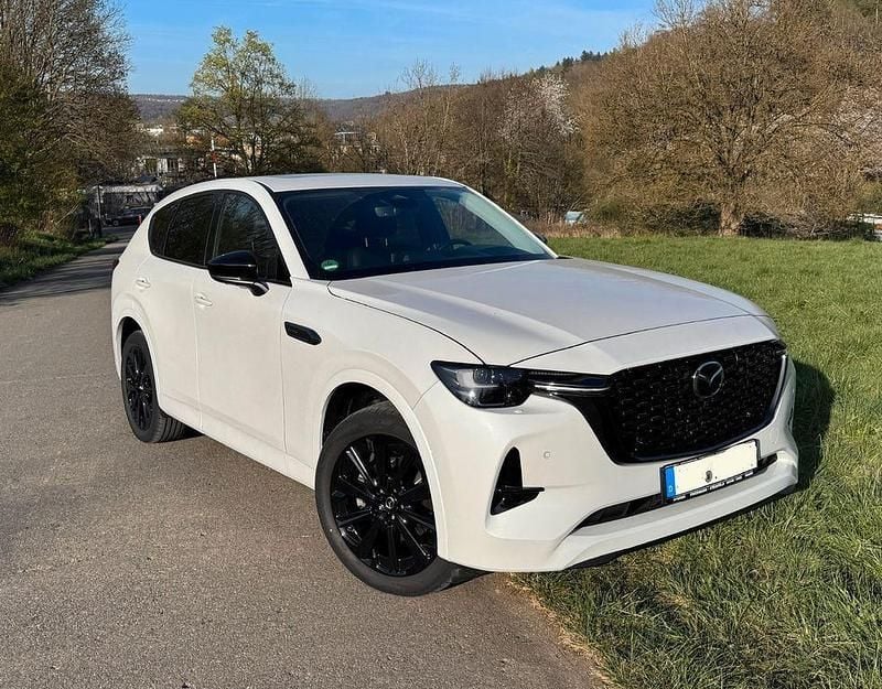 Weiß Gebraucht 2023 Mazda CX-60 Homura-Line SUV | 44.400 € (Superpreis) - Bild 1/4