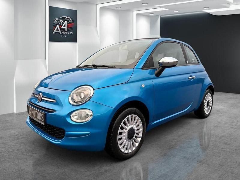 Blau Gebraucht 2017 Fiat 500C Mirror Cabrio | 7.599 € (Guter Preis) - Bild 1/4