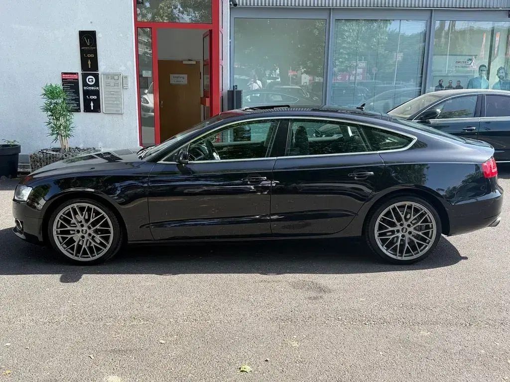 Gebraucht Audi A5 Sportback Sport 211 PS (155 kW) 2009 Schwarz Kleinwagen