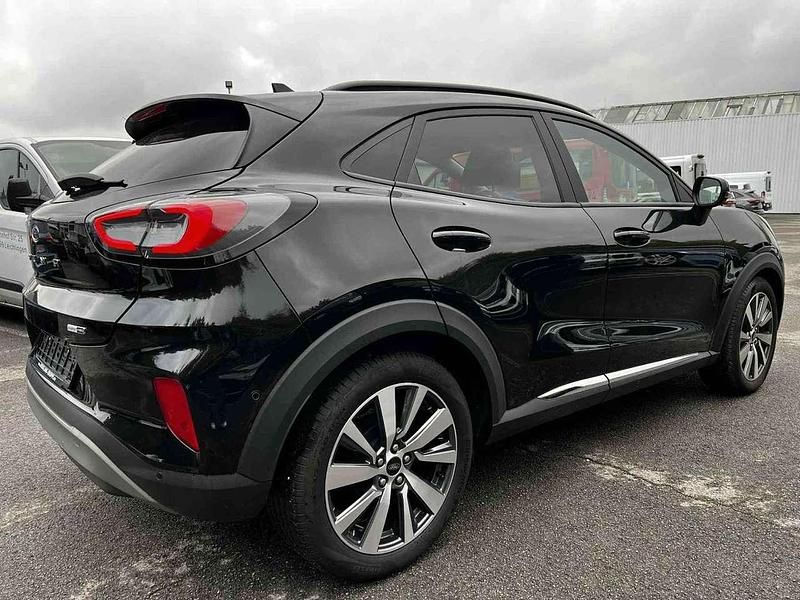 Gebraucht Ford Puma Titanium X 125 PS (91 kW) 2023 Obsidianschwarz metallic schwarz Limousine