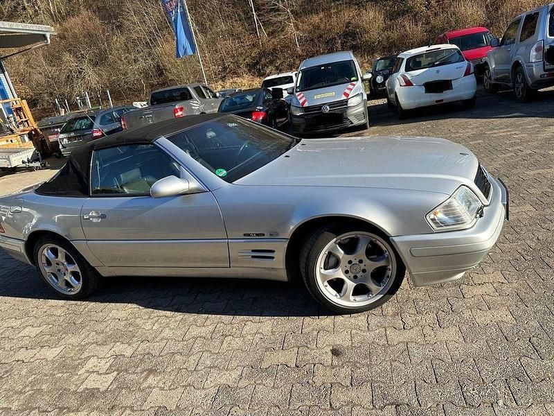 Gebraucht Mercedes SL320 224 PS (164 kW) 2001 Silber Cabrio