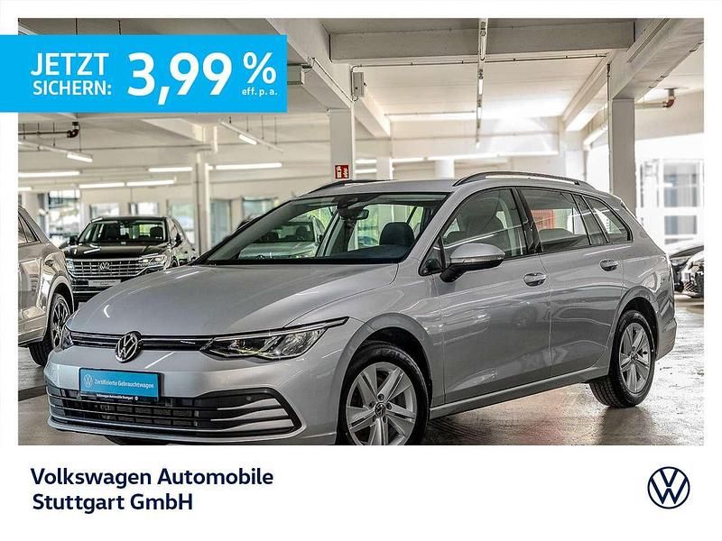 Reflexsilber metallic Gebraucht 2022 VW Golf VIII Life Kombi | 20.430 € (Guter Preis) - Bild 1/4