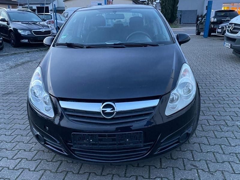 Gebraucht Opel Corsa Edition 80 PS (58 kW) 2008 Schwarz Kleinwagen