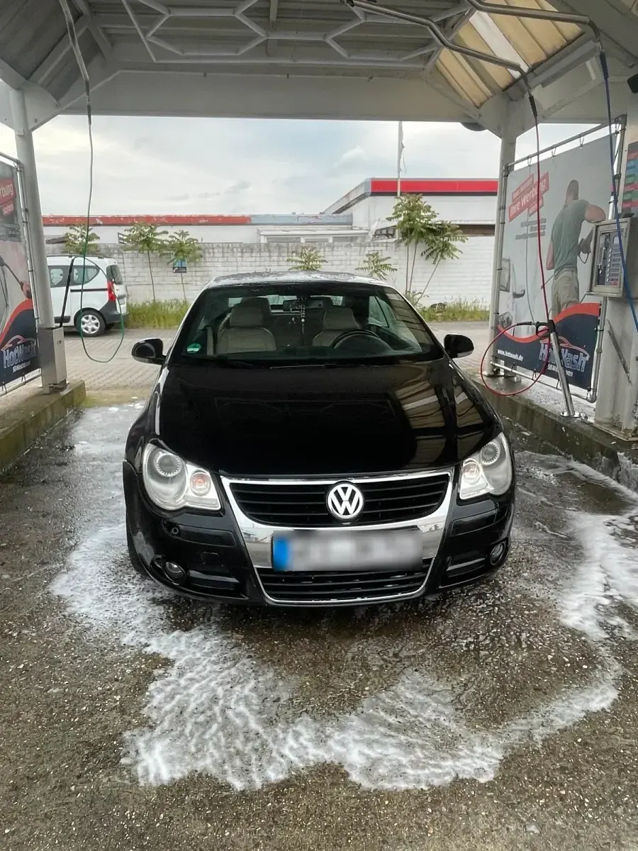 Używany VW Eos 115 KM (84 kW) 2007 Czarny Kabriolet