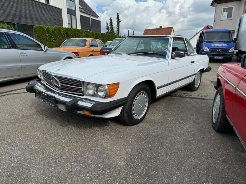 Weiß Gebraucht 1988 Mercedes 560 Cabrio | 13.990 € - Bild 1/4