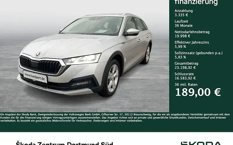 Gebraucht Skoda Octavia Scout 4x4 150 PS (110 kW) 2022 Kombi