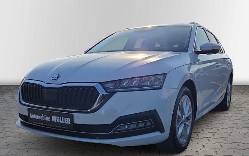 Gebraucht Skoda Octavia Style 116 PS (85 kW) 2022 Weiss Kombi