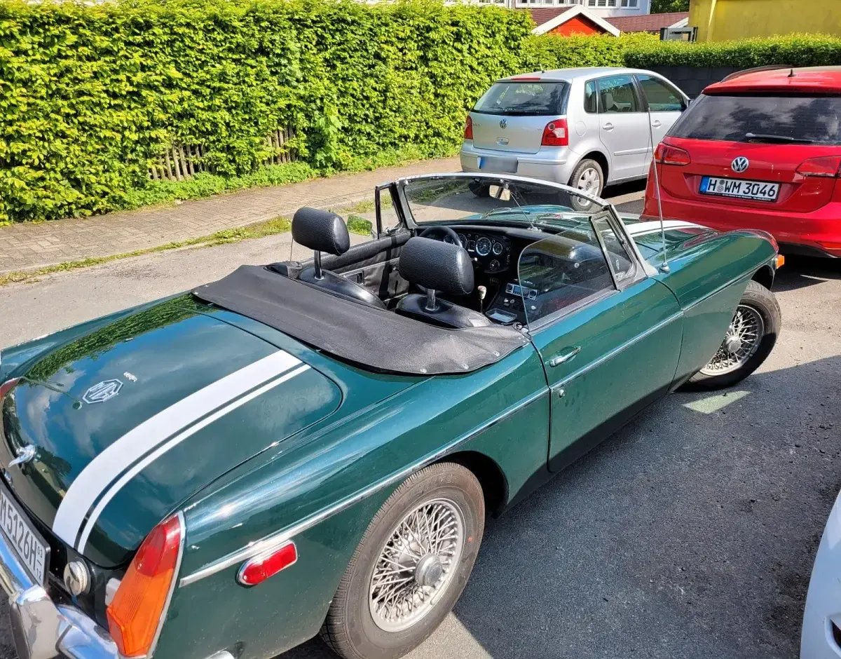 Gebraucht MG B 95 PS (69 kW) 1973 Grün Cabrio