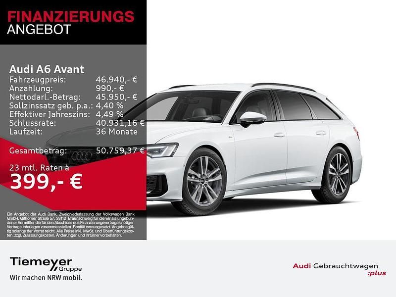 Gebraucht Audi A6 S-Line 204 PS (150 kW) 2025 Weiß Kombi
