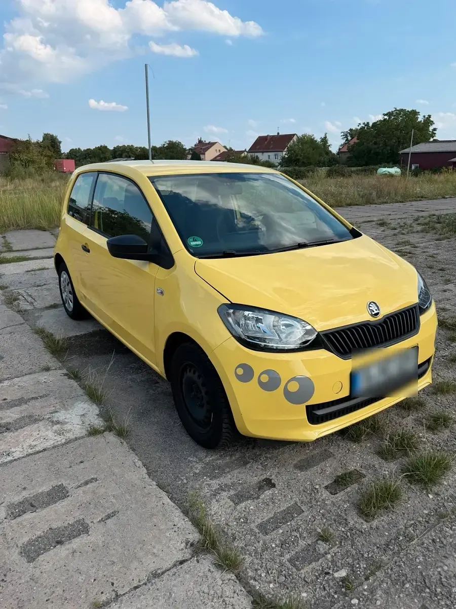 Gebraucht Skoda Citigo 60 PS (44 kW) 2017 Gelb Kleinwagen