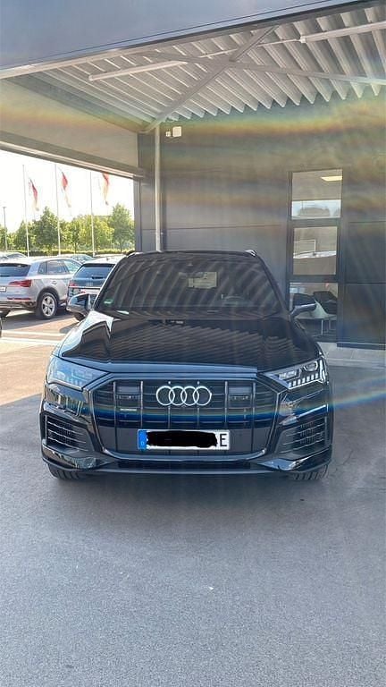 Schwarz Gebraucht 2020 Audi Q7 S-Line SUV | 52.900 € (Teuer) - Bild 1/4