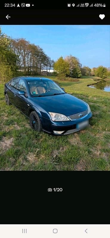 Gebraucht Ford Mondeo 140 PS (102 kW) 2005 Blau Limousine