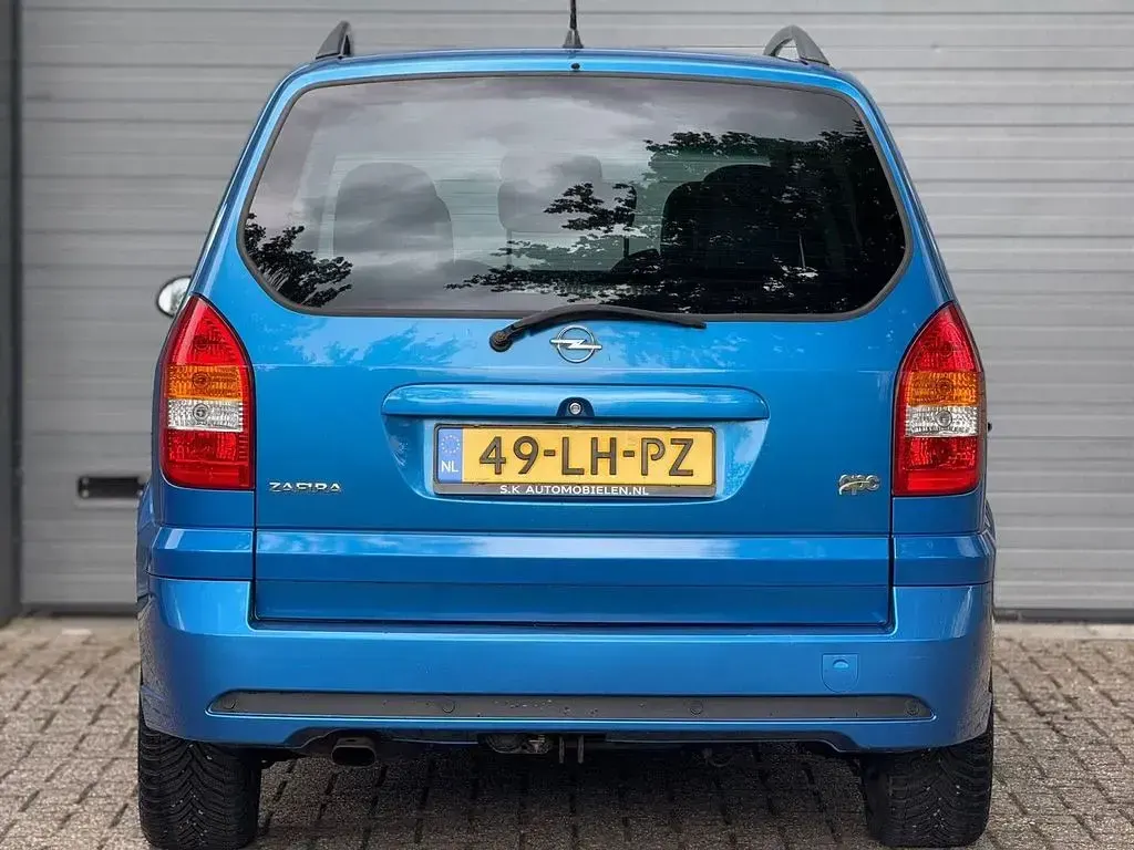 Gebraucht Opel Zafira OPC 192 PS (141 kW) 2003 Blau Van / Kleinbus