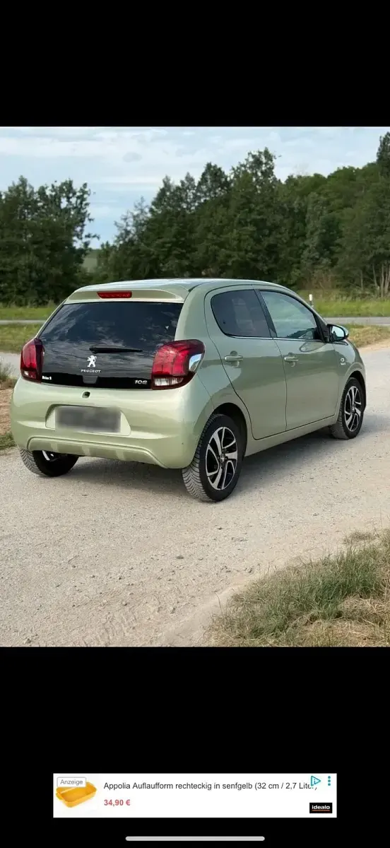 Gebraucht Peugeot 108 Collection 72 PS (52 kW) 2021 Grün Kleinwagen