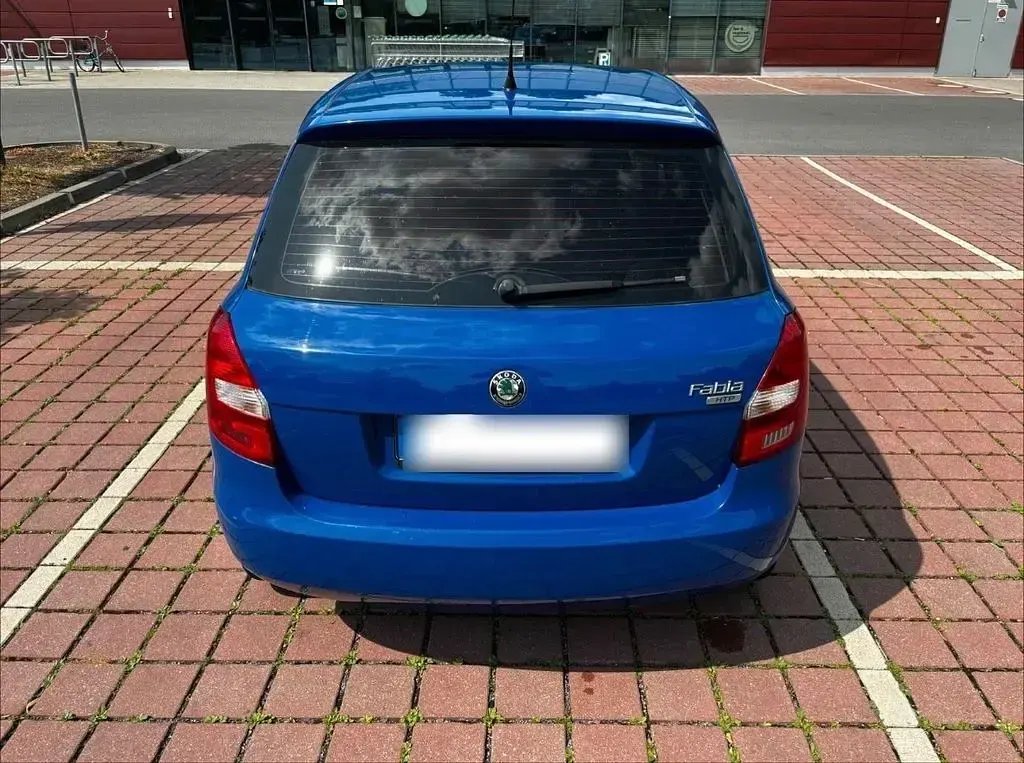 Gebraucht Skoda Fabia 60 PS (44 kW) 2009 Blau Kombi