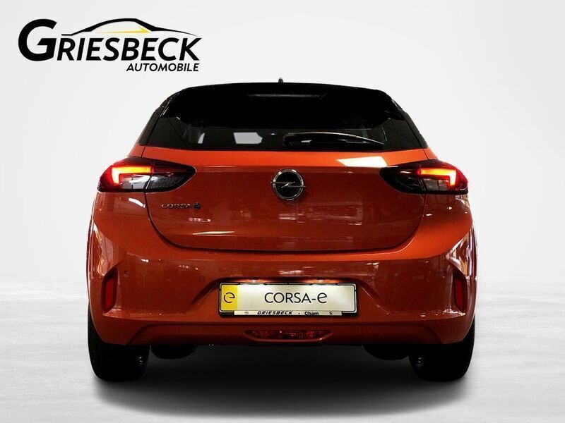 Gebraucht Opel Corsa-e Elegance 100 kW (136 PS) 2023 Lackierung orange fizz/typ aus Kleinwagen