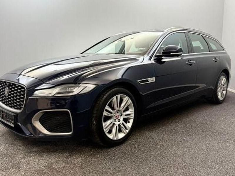 Gebraucht Jaguar XF 204 PS (150 kW) 2021 Blau Kombi
