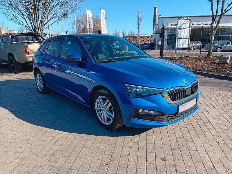 Gebraucht Skoda Scala Style 150 PS (110 kW) 2020 Blau Kleinwagen