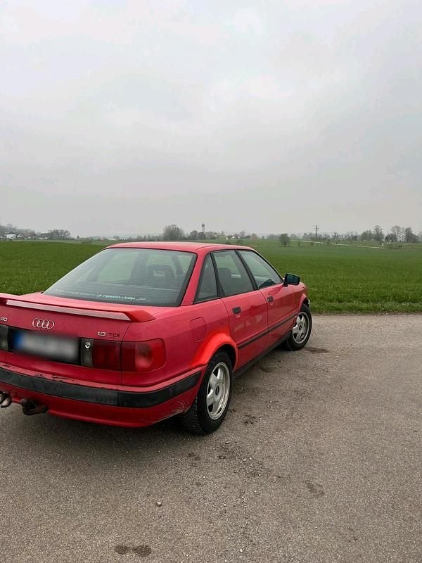 Usata Audi 80 90 CV (66 kW) 1998 Rosso Coupé