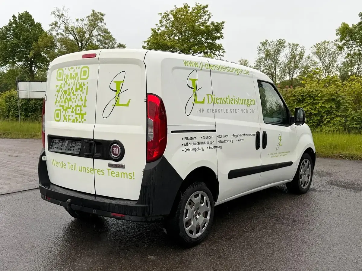 Gebraucht Fiat Doblò 120 PS (88 kW) 2018 Weiß Van / Kleinbus