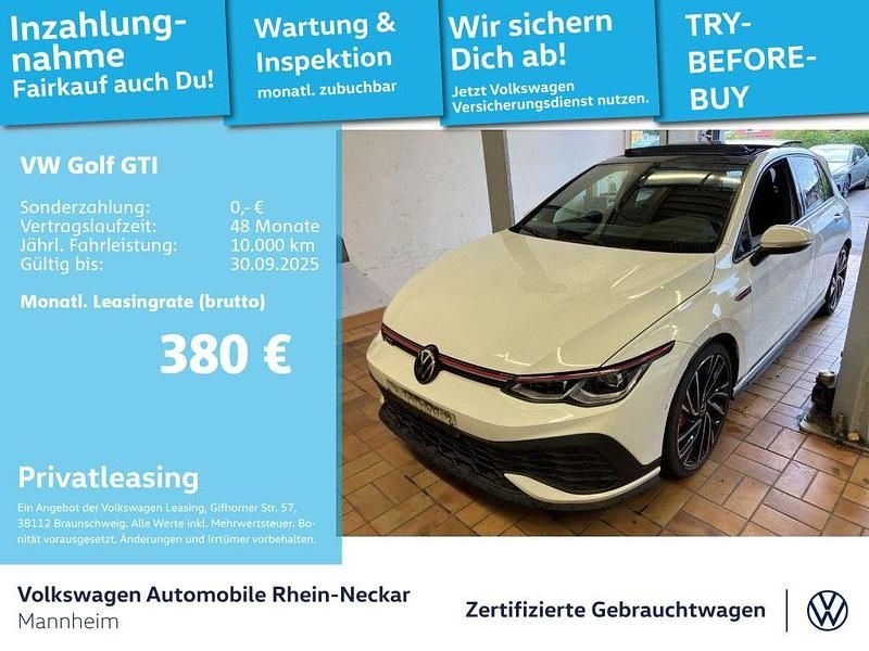 Pure white Gebraucht 2022 VW Golf VIII GTI Limousine | 32.992 € (Fairer Preis) - Bild 1/3
