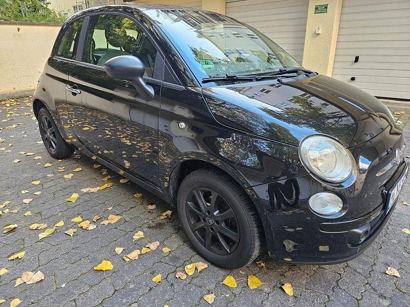 Gebraucht Fiat 500 69 PS (50 kW) 2009 Schwarz Kleinwagen