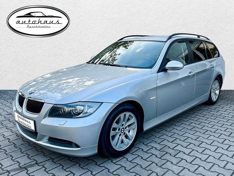 Silber Gebraucht 2008 BMW 318 Sport Line Kombi | 6.990 € (Etwas zu teuer) - Bild 1/4