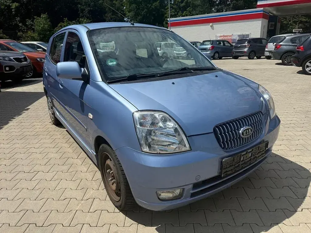 Gebraucht Kia Picanto EX 65 PS (47 kW) 2006 Blau Kleinwagen