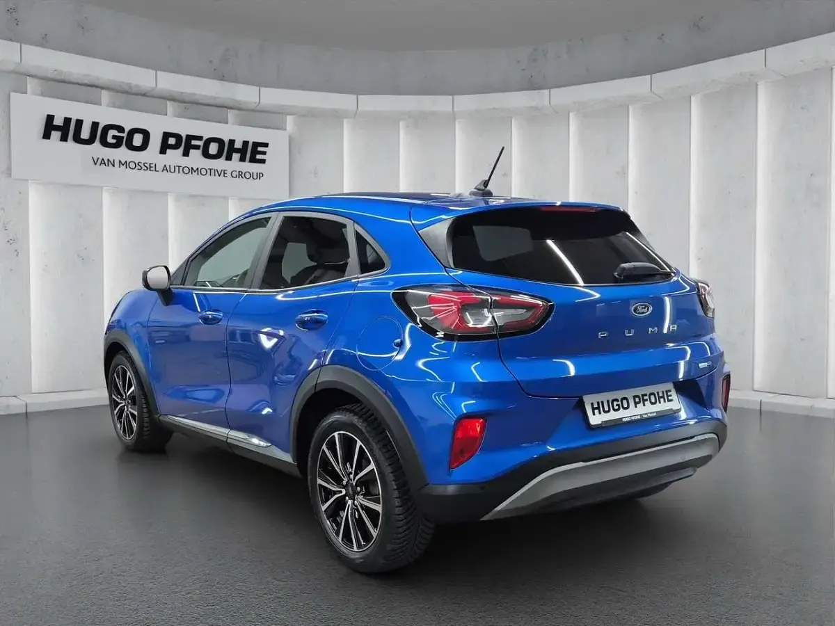 Gebraucht Ford Puma Titanium 125 PS (91 kW) 2021 Dynamic blau metallic SUV