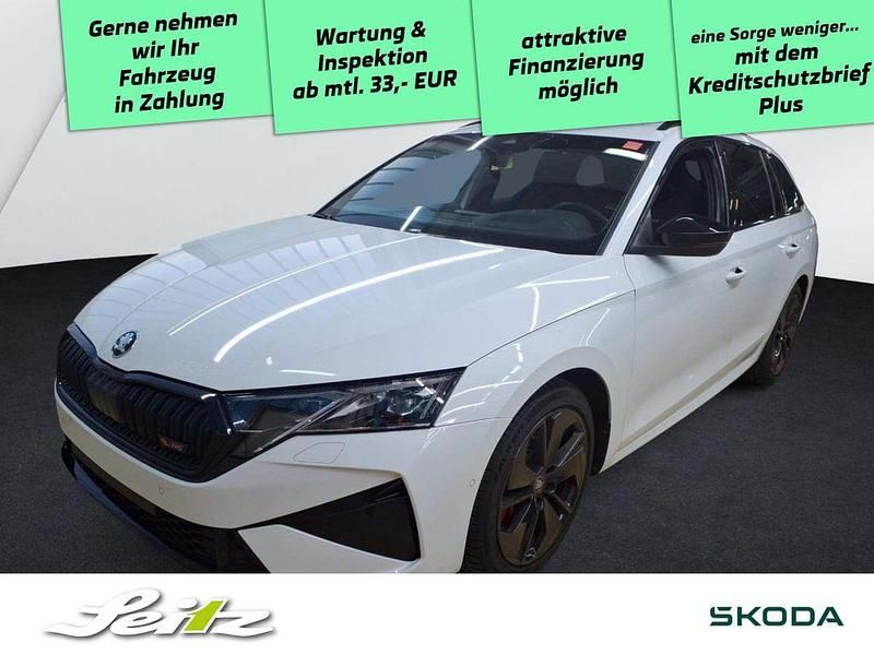 Weiß Gebraucht 2025 Skoda Octavia RS Kombi | 38.499 € (Guter Preis) - Bild 1/3
