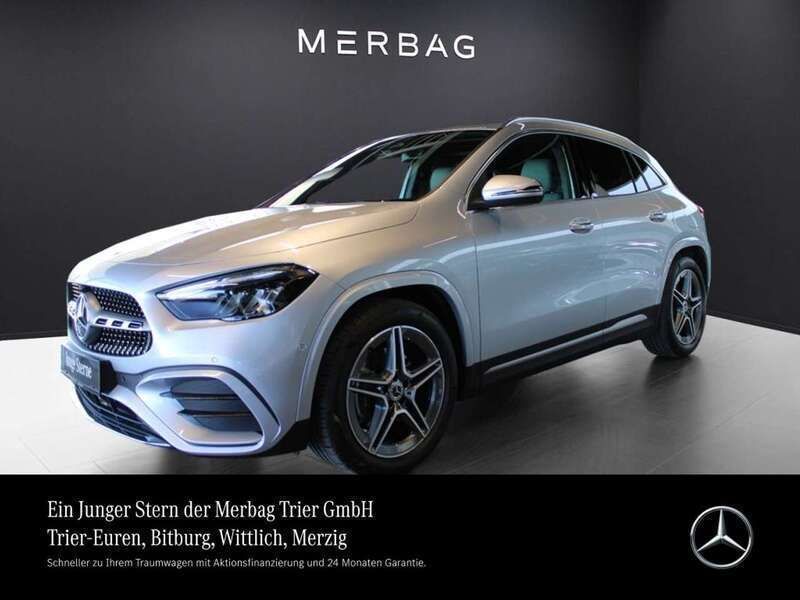 Metalliclack hightechsilber Gebraucht 2024 Mercedes GLA220 AMG SUV | 46.960 € (Fairer Preis) - Bild 1/4