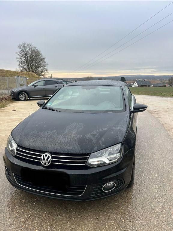 Schwarz Gebraucht 2011 VW Eos Cabrio | 6.200 € (Fairer Preis) - Bild 1/4