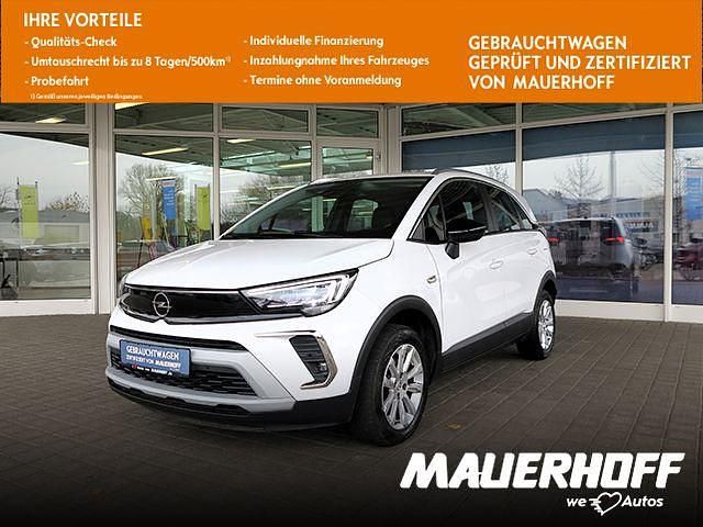 Weiß Gebraucht 2022 Opel Crossland Elegance SUV | 19.490 € (Fairer Preis) - Bild 1/4
