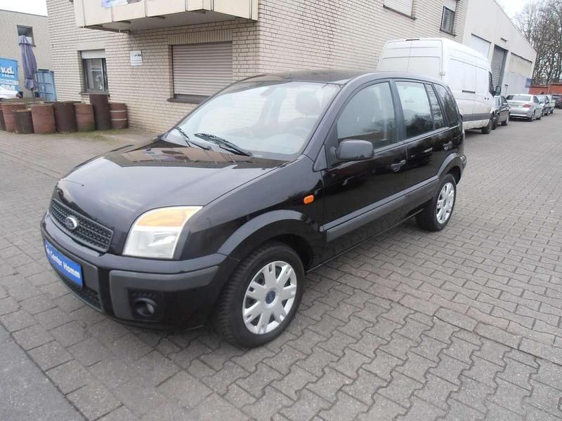 Pantherschwarz metallic Gebraucht 2008 Ford Fusion Fun X Kleinwagen | 2.999 € (Fairer Preis) - Bild 1/4
