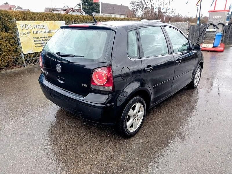 Gebraucht VW Polo Trendline 69 PS (50 kW) 2007 Schwarz Kleinwagen