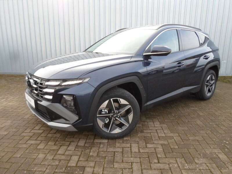 Blau Neu 2024 Hyundai Tucson Trend SUV | 36.990 € (Etwas zu teuer) - Bild 1/4