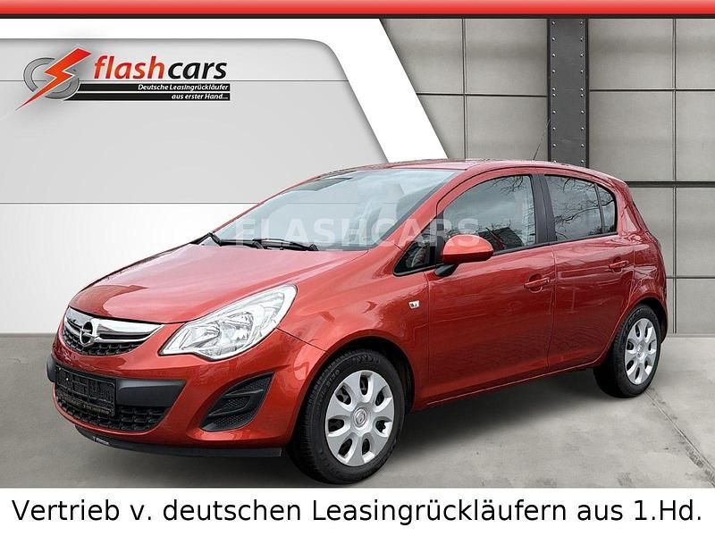 Gebraucht Opel Corsa Edition 101 PS (74 kW) 2013 Orange Kleinwagen