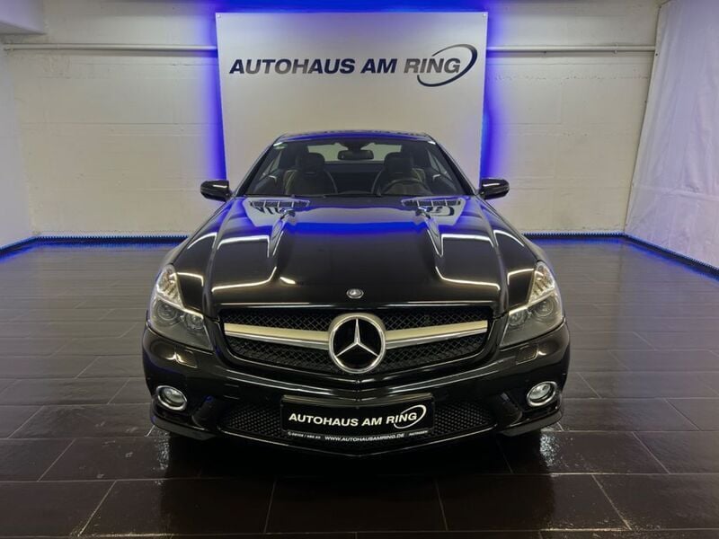 Schwarz Gebraucht 2008 Mercedes SL350 AMG Cabrio | 27.999 € (Fairer Preis) - Bild 1/4