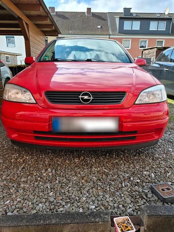 Gebraucht Opel Astra 84 PS (61 kW) 2002 Rot