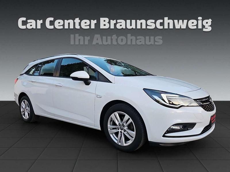 Gebraucht Opel Astra Edition 110 PS (80 kW) 2018 Weiß Kombi