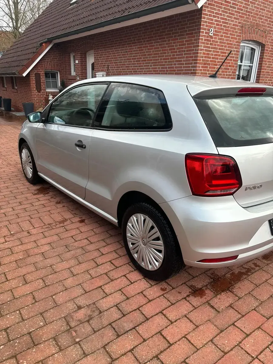 Brugt VW Polo 75 HK (55 kW) 2015 Sølv Hatchback