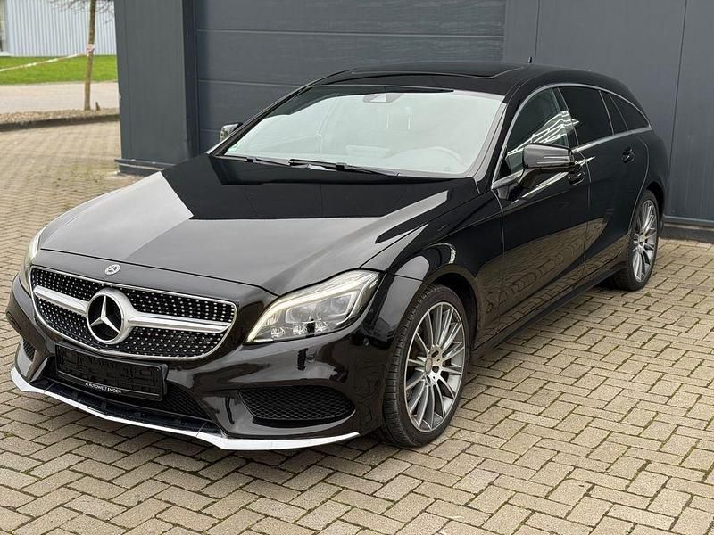 Schwarz Gebraucht 2015 Mercedes CLS350 AMG line Limousine | 21.990 € (Guter Preis) - Bild 1/4