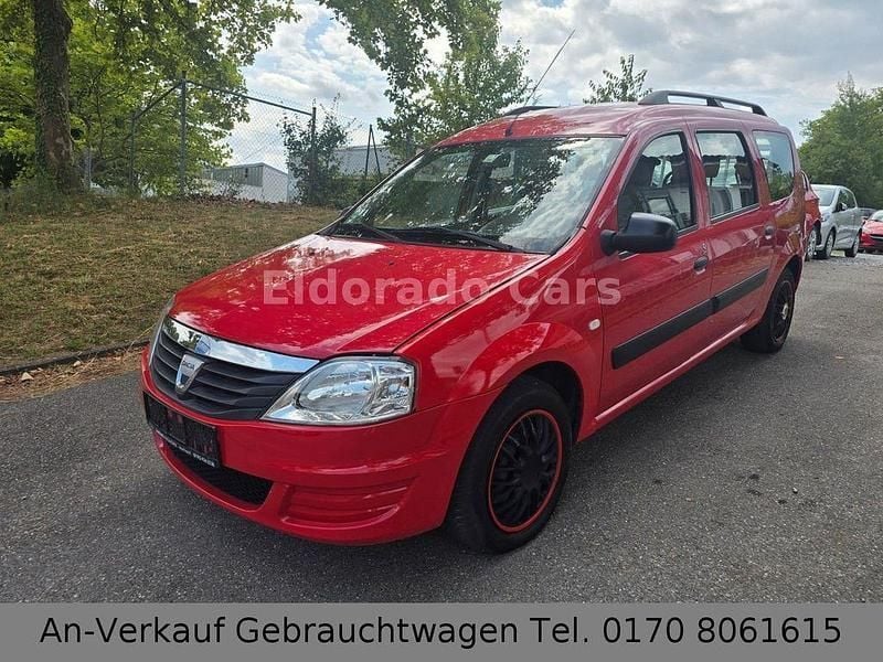 Rot Gebraucht 2009 Dacia Logan MCV Ambiance Kombi | 2.590 € (Fairer Preis) - Bild 1/4