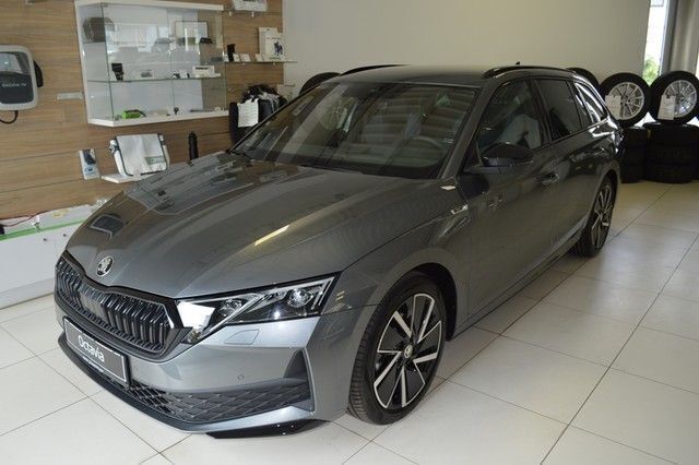 Graphite grau metallic Gebraucht 2024 Skoda Octavia SportLine Kombi | 35.280 € (Etwas zu teuer) - Bild 1/4