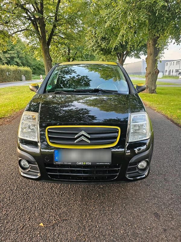 Schwarz Gebraucht 2009 Citroën C2 VTR Sport Kleinwagen | 3.400 € (Etwas zu teuer) - Bild 1/4